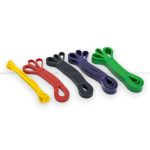Latex Resistance Band – 5 Resistance Levels for Gym, Yoga & Workout