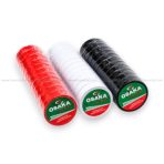 12 Pcs Pack Osaka PVC Tape 18mm – Electrical Insulation & Tape Tennis Cricket Ball Tape - Image 2