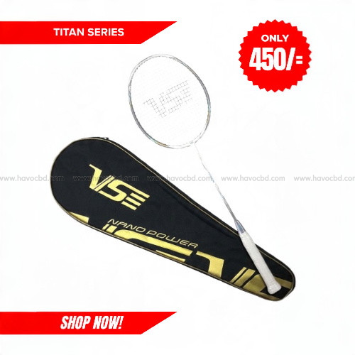 Titan Profile(1) Titan Series VS Badminton Racket – Titan 5, 7, 7 Pro, 8, 9, 10, 10PR & 10 Special - Image 1